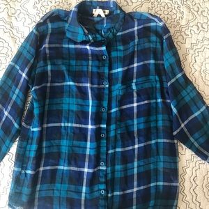 Button down flannel